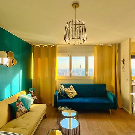 Vue Panoramique Sur Paris : Sublime Appartement Au Centre De クルブヴォア エクステリア 写真