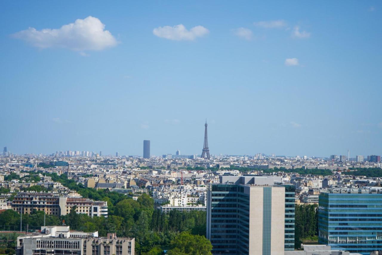 Vue Panoramique Sur Paris : Sublime Appartement Au Centre De クルブヴォア エクステリア 写真